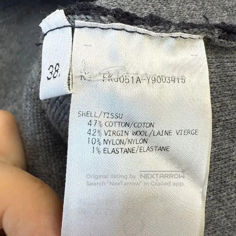Thom Browne Thom Browne Navy Cotton Women's Cardigan . Size M / US 6-8 / IT 42-44 - 5 Thumbnail