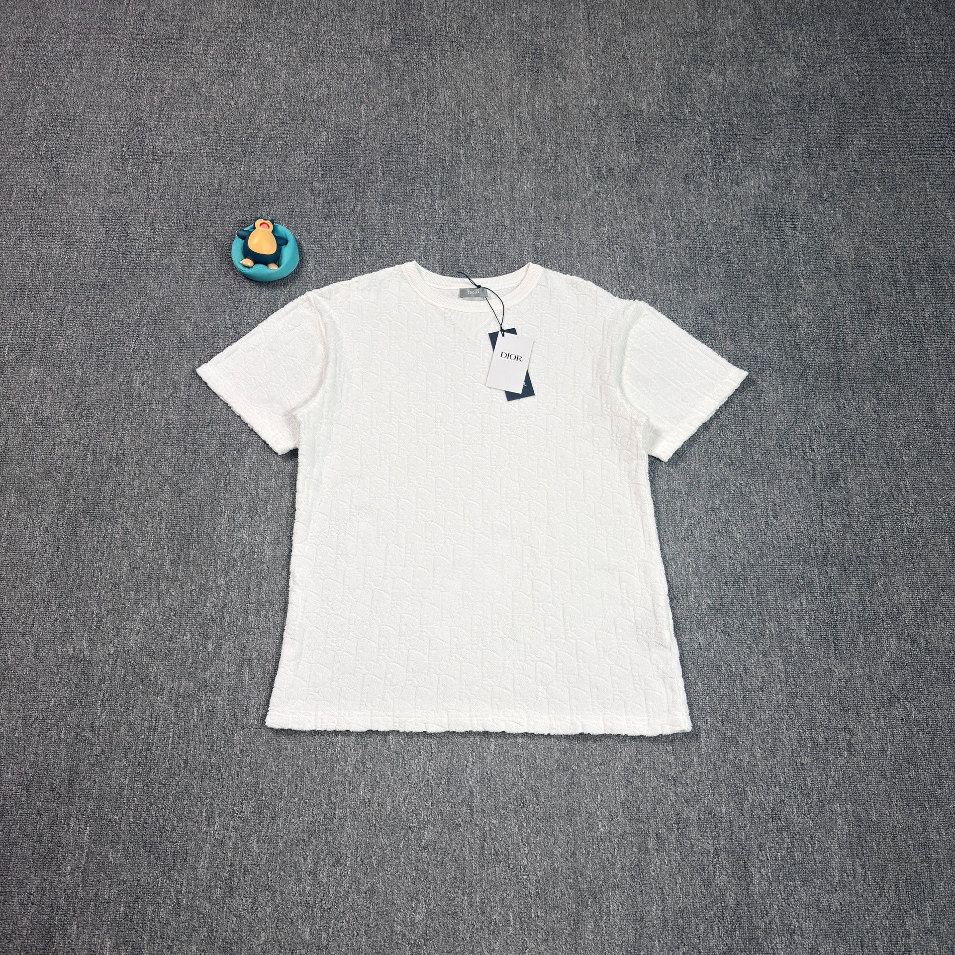 Dior Dior Oblique Terry Cotton T-Shirt XS Size US XS / EU 42 / 0 - 1 Thumbnail