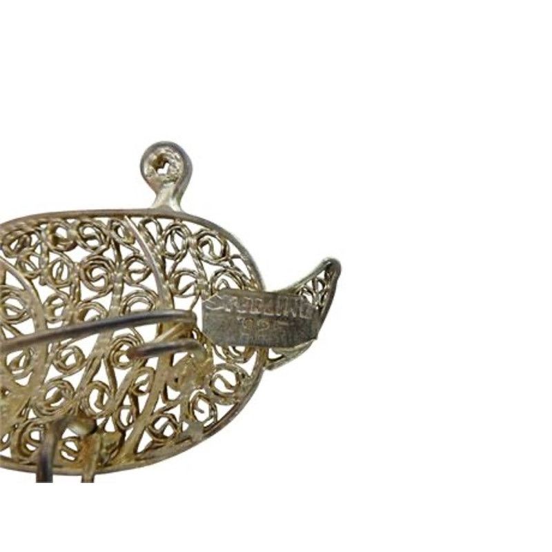 VINTAGE & RARE-1.5 5 Gram Sterling Silver Armadillo Brooch
