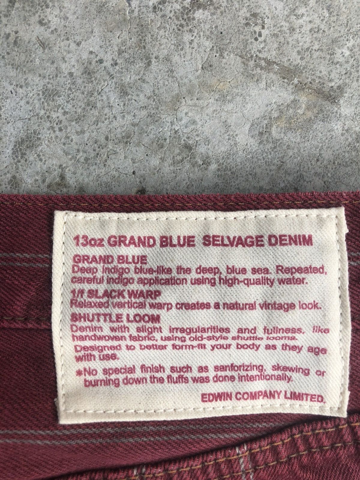 If Six Was Nine Japanese Edwin Flared Jeans Distressed Jeans Selvedge Size US 31 - 19 Thumbnail