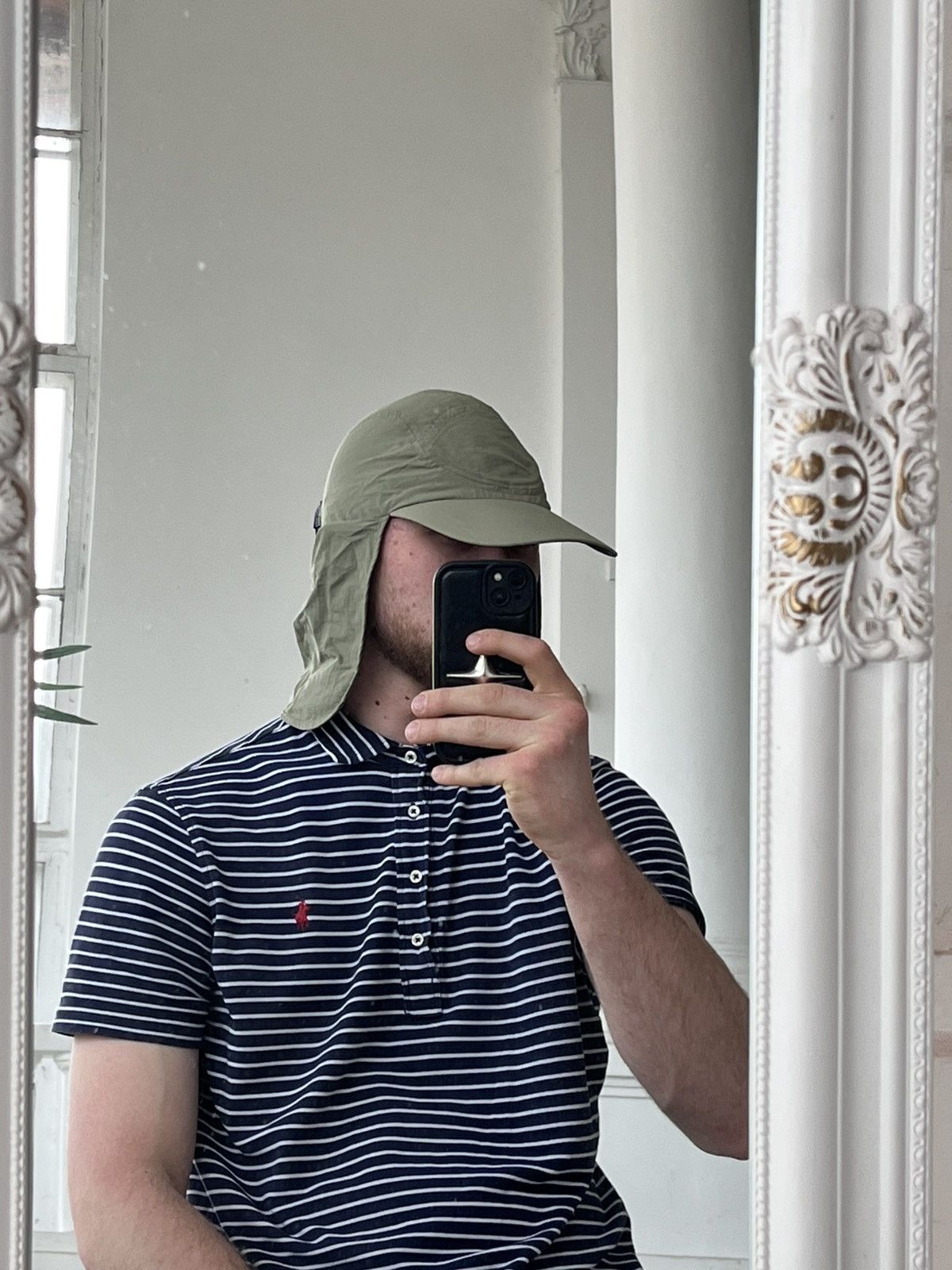 Patagonia Vintage Patagonia Solid Green Camouflage Baseball Cap hat Size ONE SIZE - 6 Thumbnail