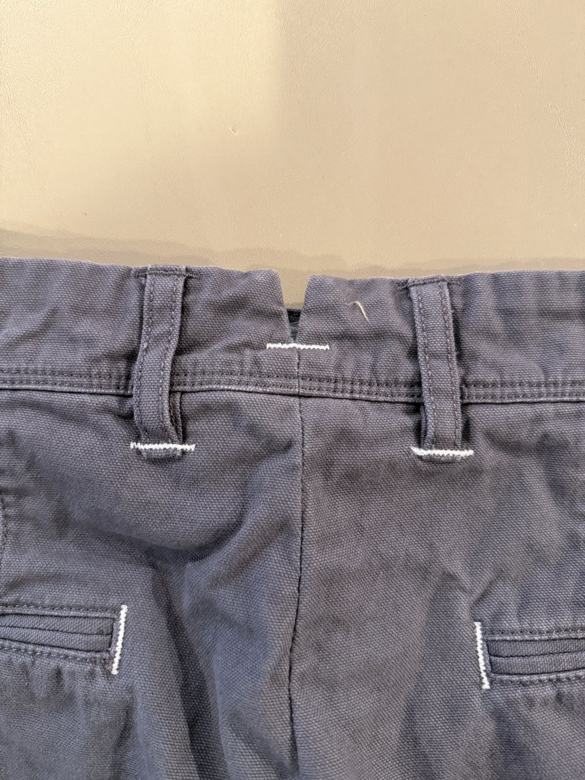 Facetasm × Incotex Gray Distressed Effect Pants Size US 30 / EU 46 - 7 Thumbnail