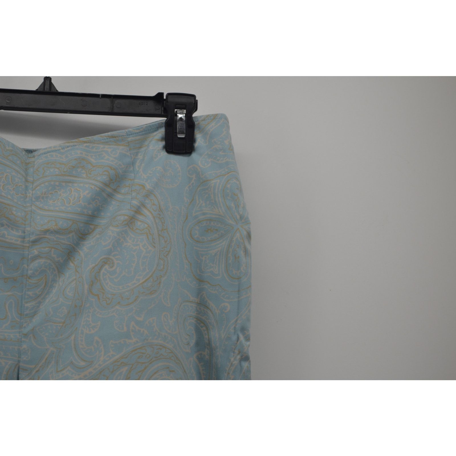 Other Harolds Womens Blue Pants Silk Cotton Spandex Career Size 12 Size 34" / US 12 / IT 48 - 7 Thumbnail
