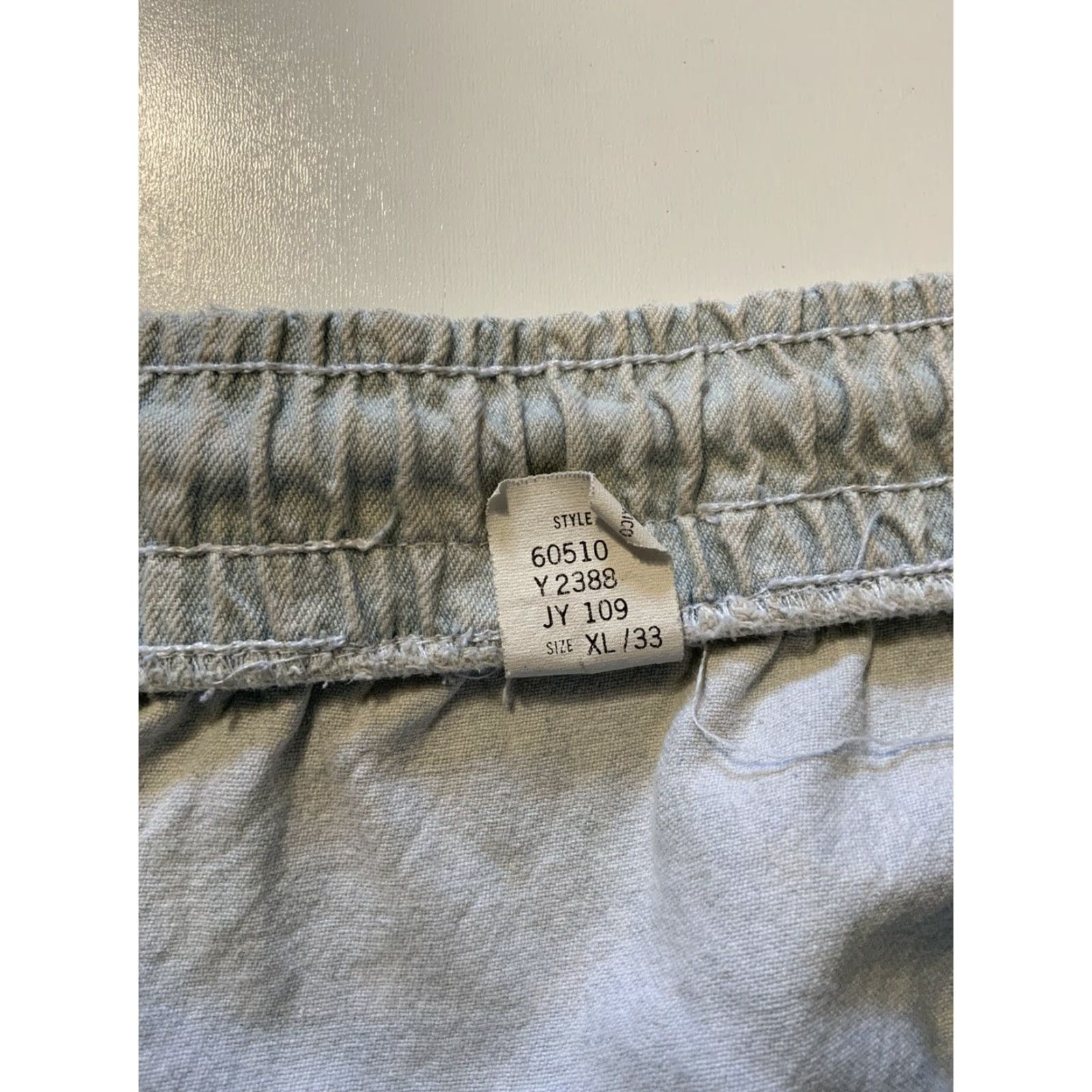 Vintage VINTAGE 80s 90s XAM MC Hammer Beach Muscle Light Wash Denim Jogger Pants XL Size US 36 / EU 52 - 5 Thumbnail