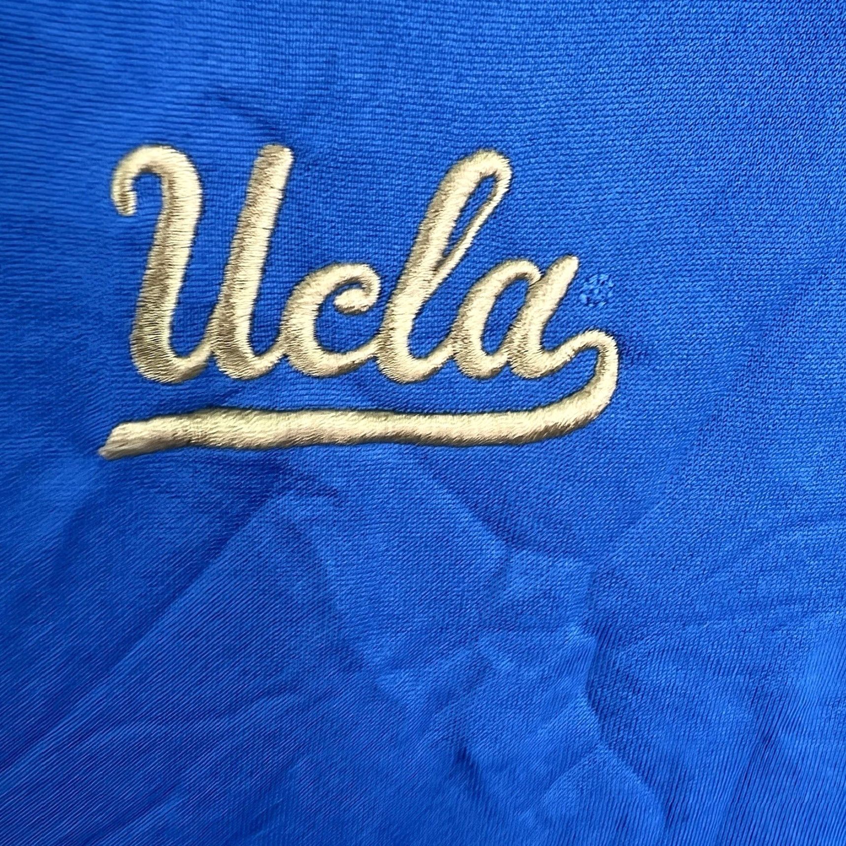 Adidas VINTAGE adidas UCLA Bruins Climalite 1/4 Zip Pullover Jacket Mens XL Blue Size US XL / EU 56 / 4 - 2 Thumbnail