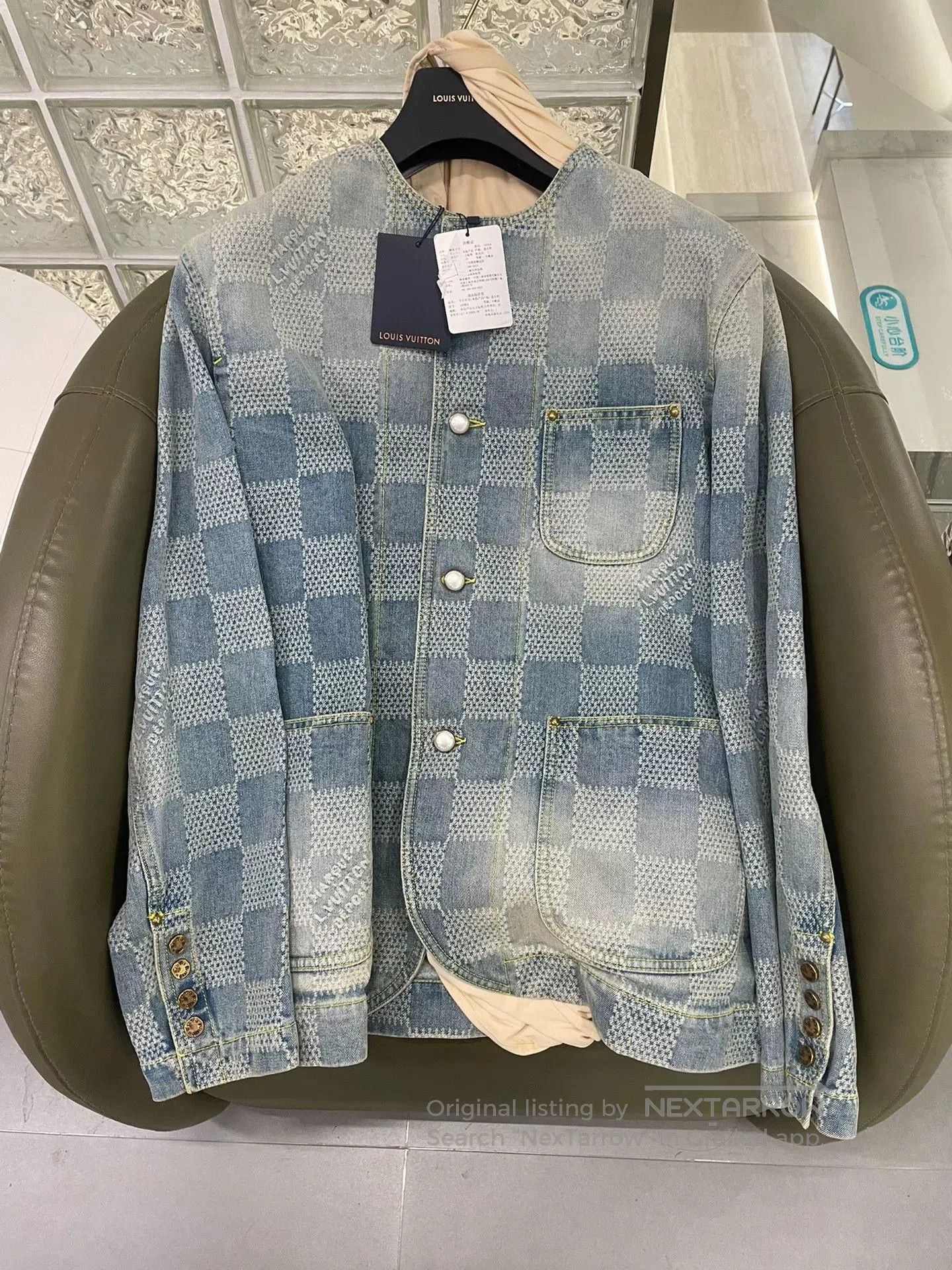 Louis Vuitton LV 2024 Pharrell Blue Denim Jacket. Size US M / EU 48-50 / 2 - 1 Thumbnail