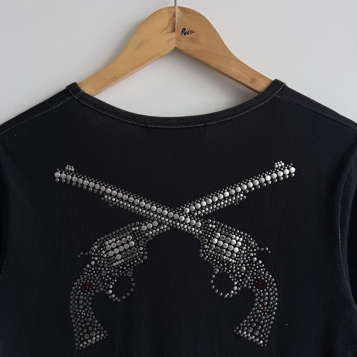 roarguns Vintage Thrashed Roarguns Studded Tee Shirt Size US M / EU 48-50 / 2 - 3 Thumbnail