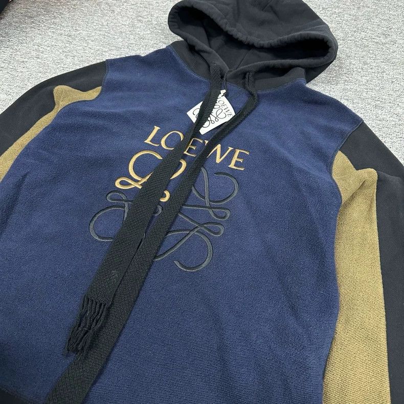 Loewe LOEWE Classic Logo hooded hoodie Size L / US 10 / IT 46 - 4 Thumbnail