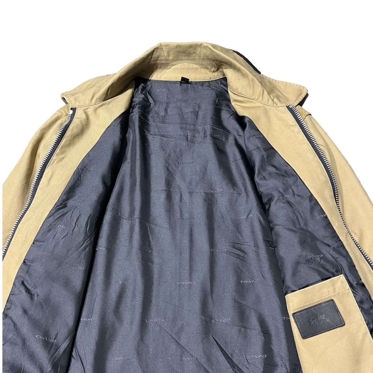 Coach × Designer RARE 👑 Coach Canvas Military Flight Jacket Size US M / EU 48-50 / 2 - 3 Thumbnail