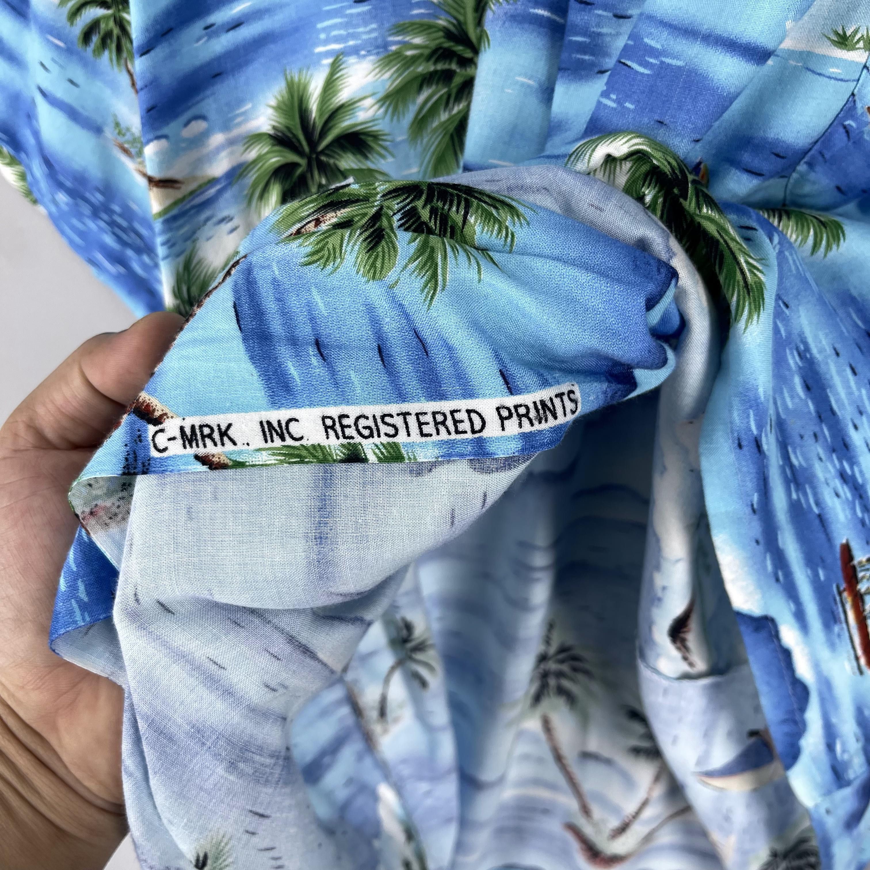 Vintage Vintage Island Beach Surfing Motive Hawaii Button Up Size US M / EU 48-50 / 2 - 7 Thumbnail