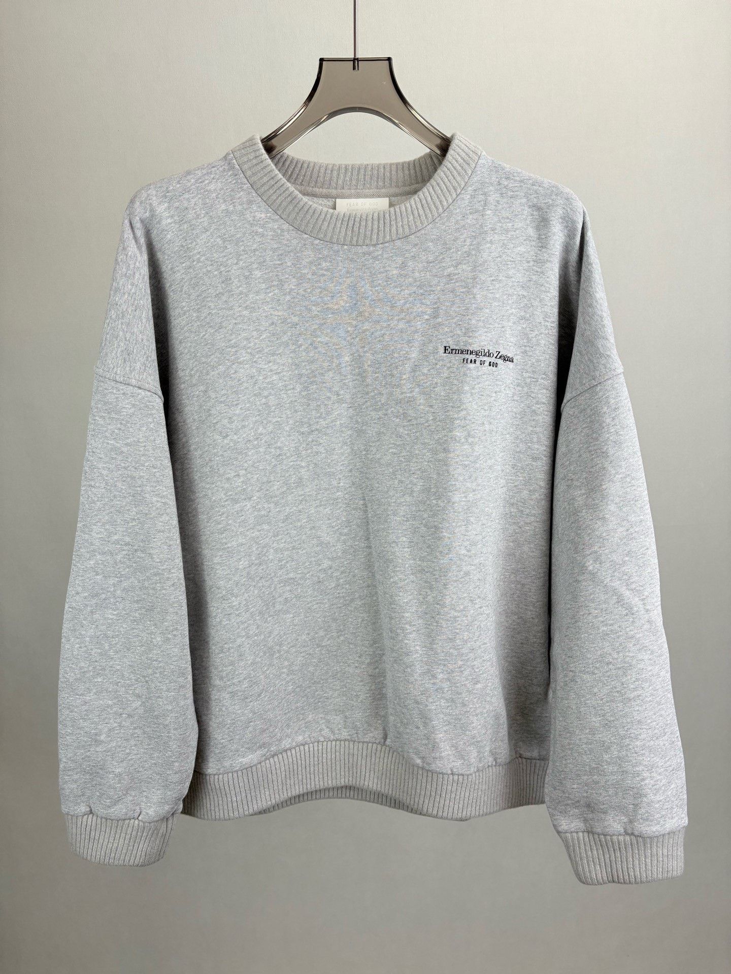 Fear of God ZEGNA x FEAR OF GOD Long-Sleeve Sweatshirt Size US M / EU 48-50 / 2 - 1 Thumbnail
