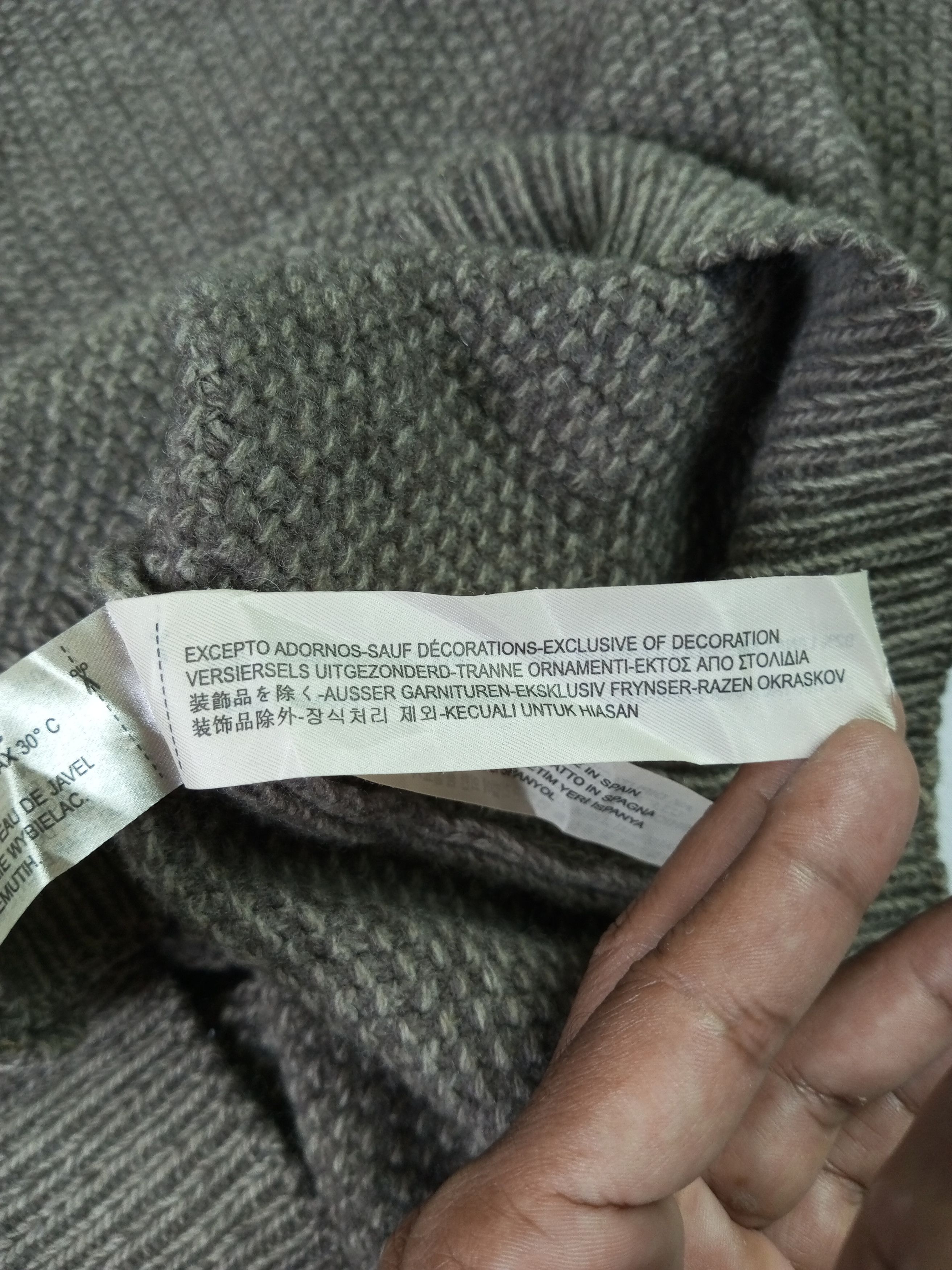 Massimo Dutti × Vintage Vintage Massimo Dutti Brown Knit Wear Size US L / EU 52-54 / 3 - 12 Thumbnail