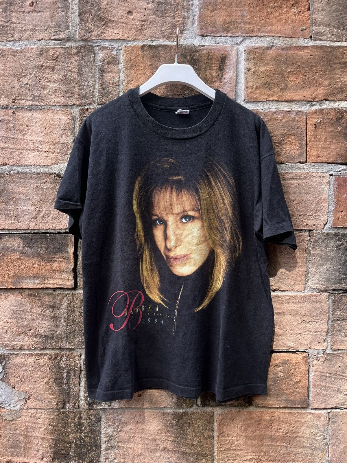 Band Tees × Vintage Vintage BARBRA The Concert 1994’s big face Tshirt Size US XL / EU 56 / 4 - 2 Thumbnail