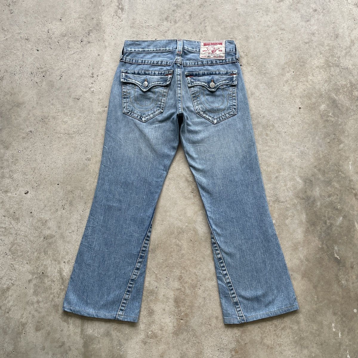 True Religion W33 Vintage True Religion Jean FLARE USA BOOTCUT Pants Denim Size US 33 - 13 Thumbnail