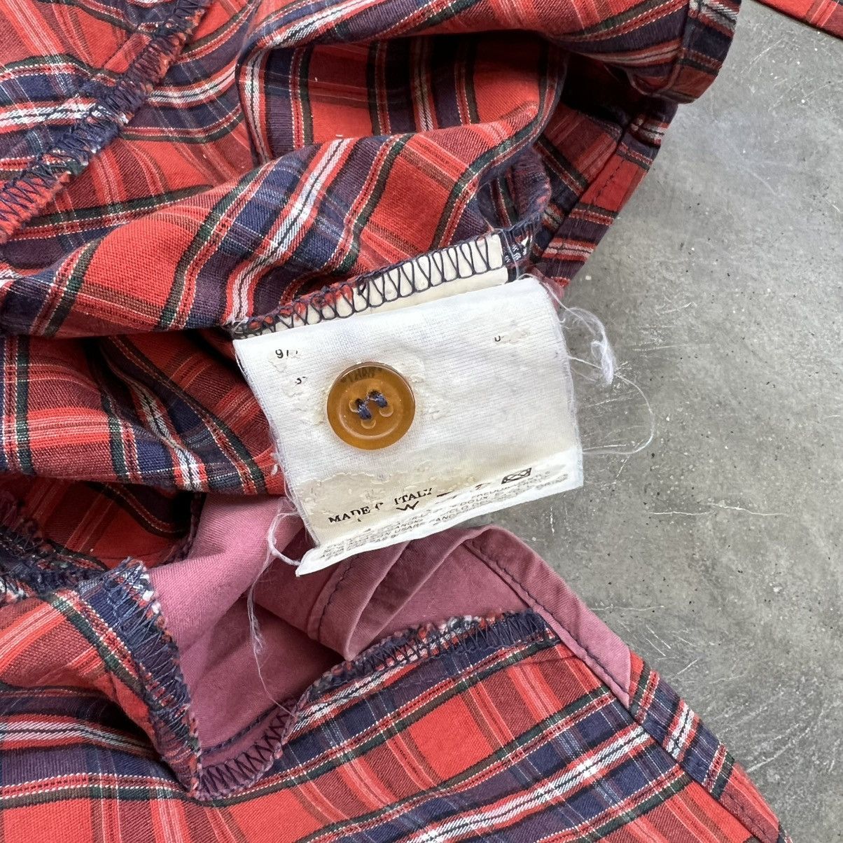 Vivienne Westwood Vintage Vivienne Westwood Man Patchwork Longsleeve Shirt Size US L / EU 52-54 / 3 - 8 Thumbnail