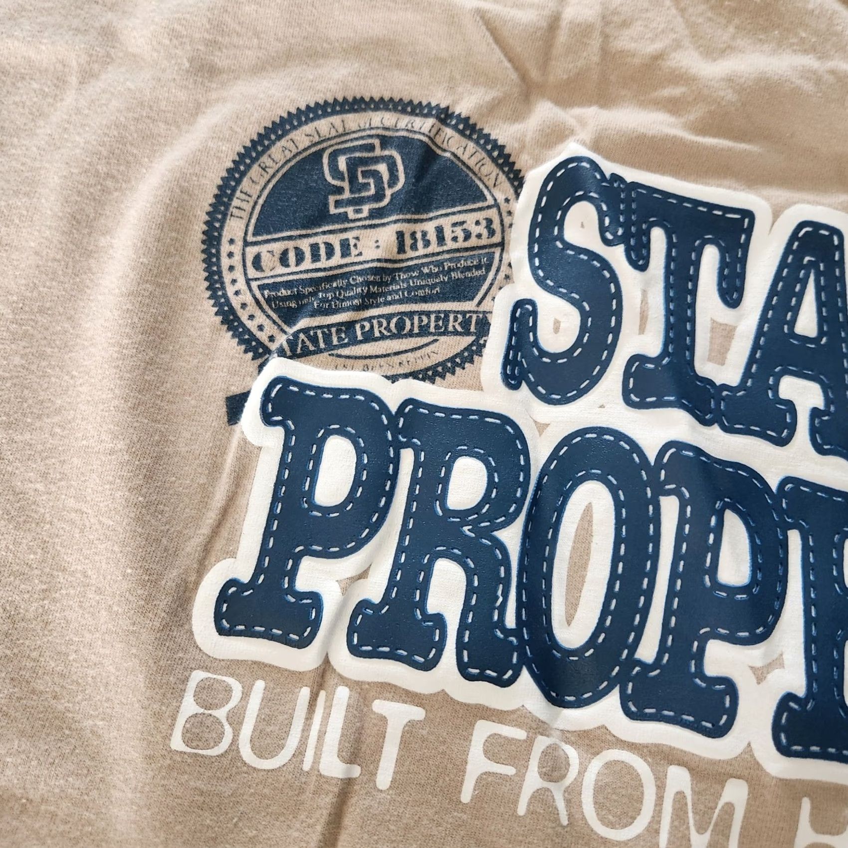 Rocawear VINTAGE Rocawear State Property T-Shirt Tee Mens 4XL Hip Hop Baggy Beige Beanie Sigel Rare Shirt Mens Size US XXL / EU 58 / 5 - 3 Thumbnail