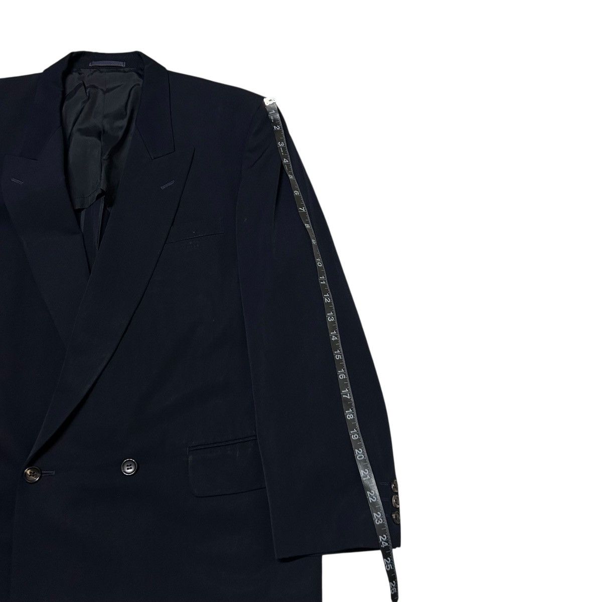 Comme des Garcons 583 90s Comme Des Garcons Homme vintage suit set up men wool Size 44R - 11 Thumbnail