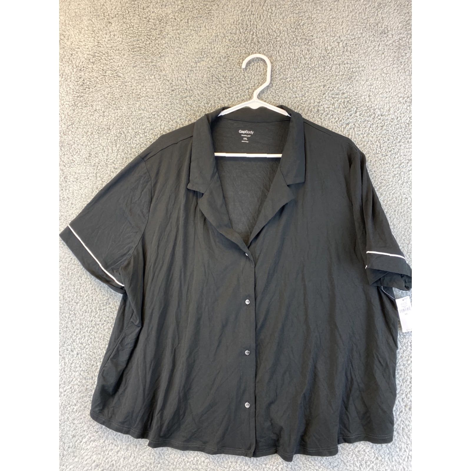 Gap GAP Shirt Women XXL Black Stretch T-Shirt Size XXL / US 16-18 / IT 52-54 - 4 Thumbnail