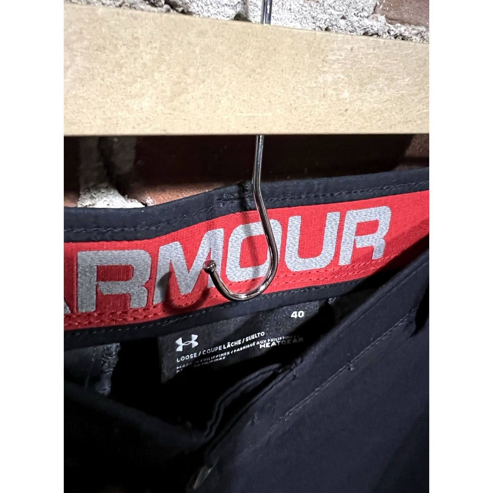 Under Armour Under Armour Chino Shorts Mens Size 40 Black Size US 40 / EU 56 - 3 Thumbnail