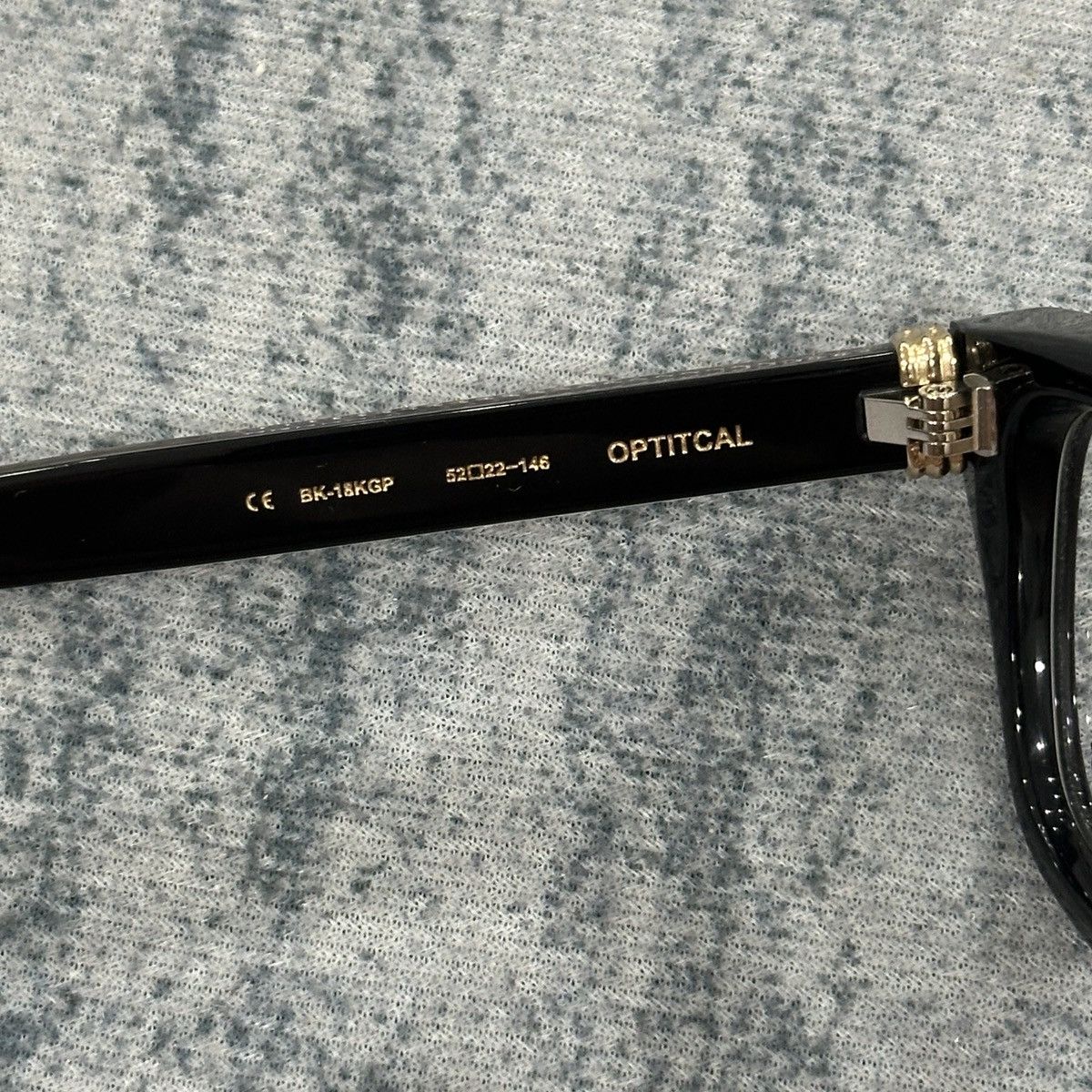 Chrome Hearts CHROME HEARTS OPTITCAL BLACK-18KGP SUNGLASSES Size ONE SIZE - 7 Thumbnail