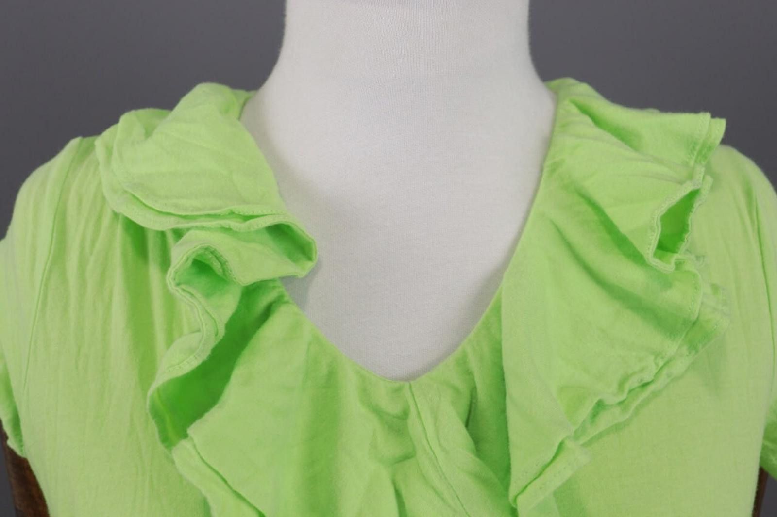 Lauren Ralph Lauren Lauren Ralph Lauren Green Striped Blouse Shirt Size XS Size XS / US 0-2 / IT 36-38 - 5 Thumbnail
