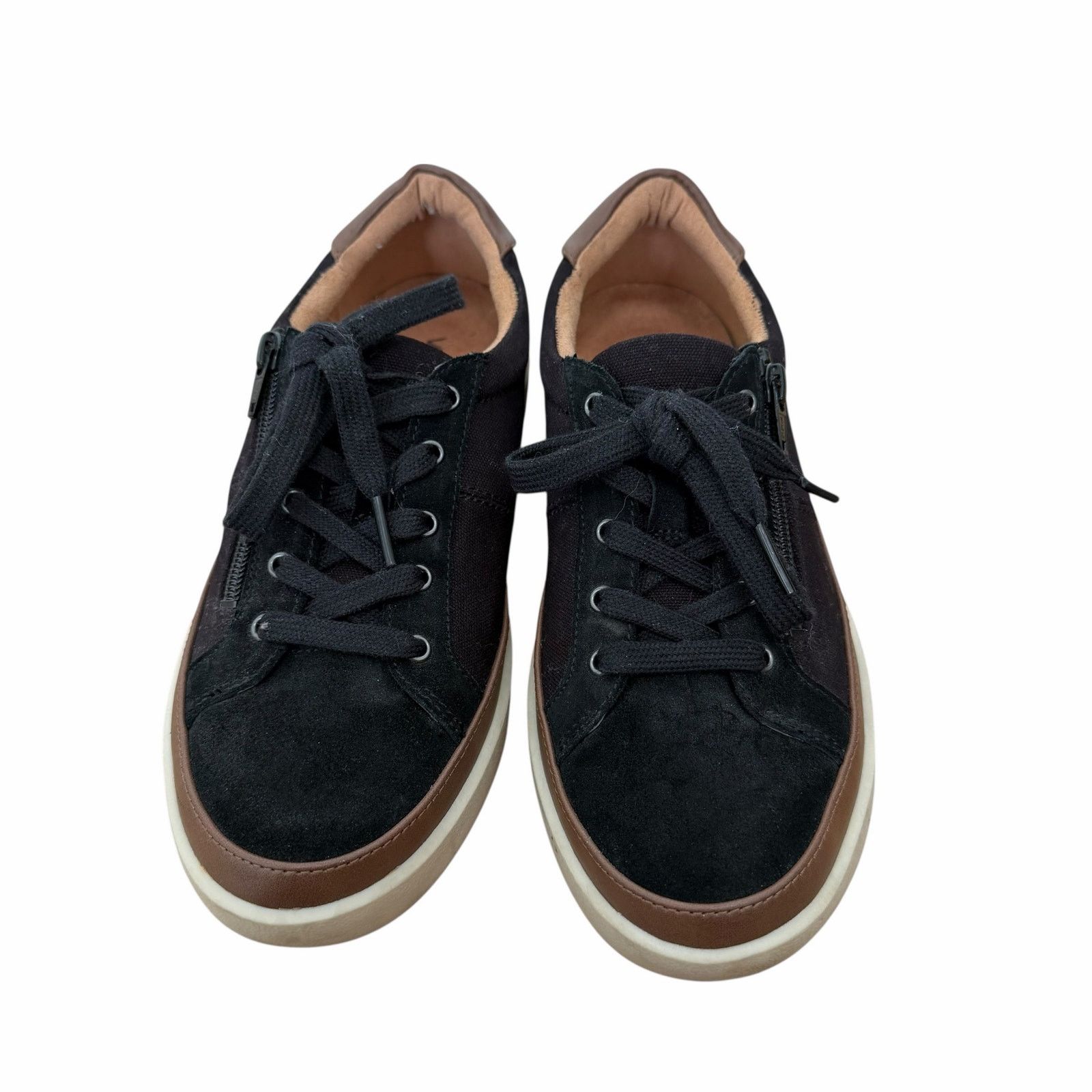 Vionic Vionic Black Suede Mayra Sneakers Sz 8 Size US 8 / IT 38 - 3 Thumbnail