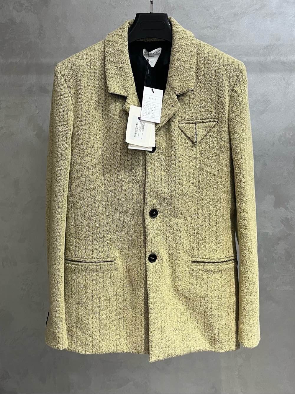 Bottega Veneta Bottega Veneta Herringbone Blazer Size 52 Size 42R - 1 Thumbnail