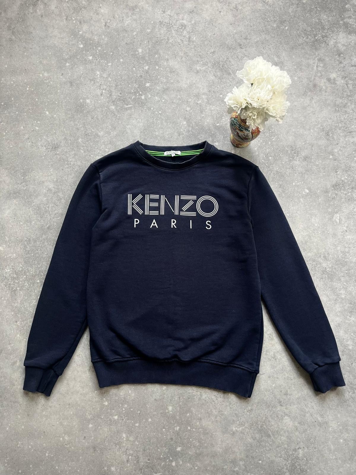 Kenzo Kenzo Paris Japanese Sweatshirt Big Logo Size US M / EU 48-50 / 2 - 1 Thumbnail