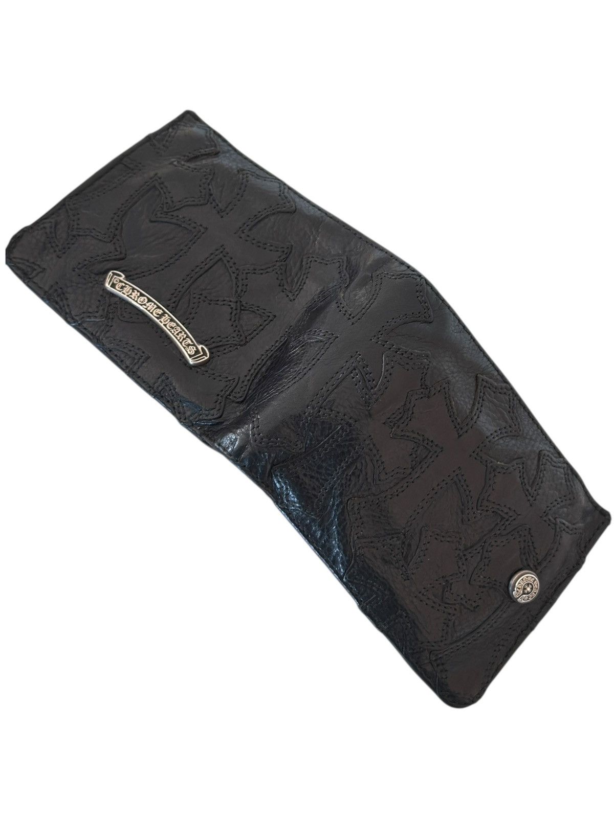 Chrome Hearts Chrome Hearts 11 Patch Flooded Bi-Fold Wallet Size ONE SIZE - 2 Thumbnail