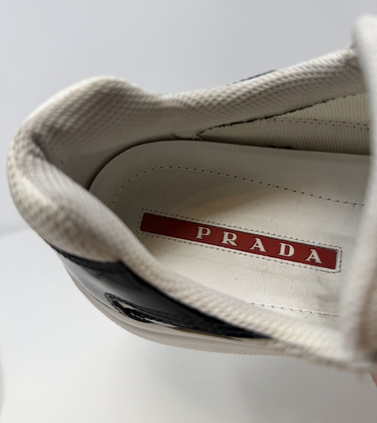 Prada Prada Americas Cup Sneaker White/Black Size US 7.5 / EU 40-41 - 8 Thumbnail