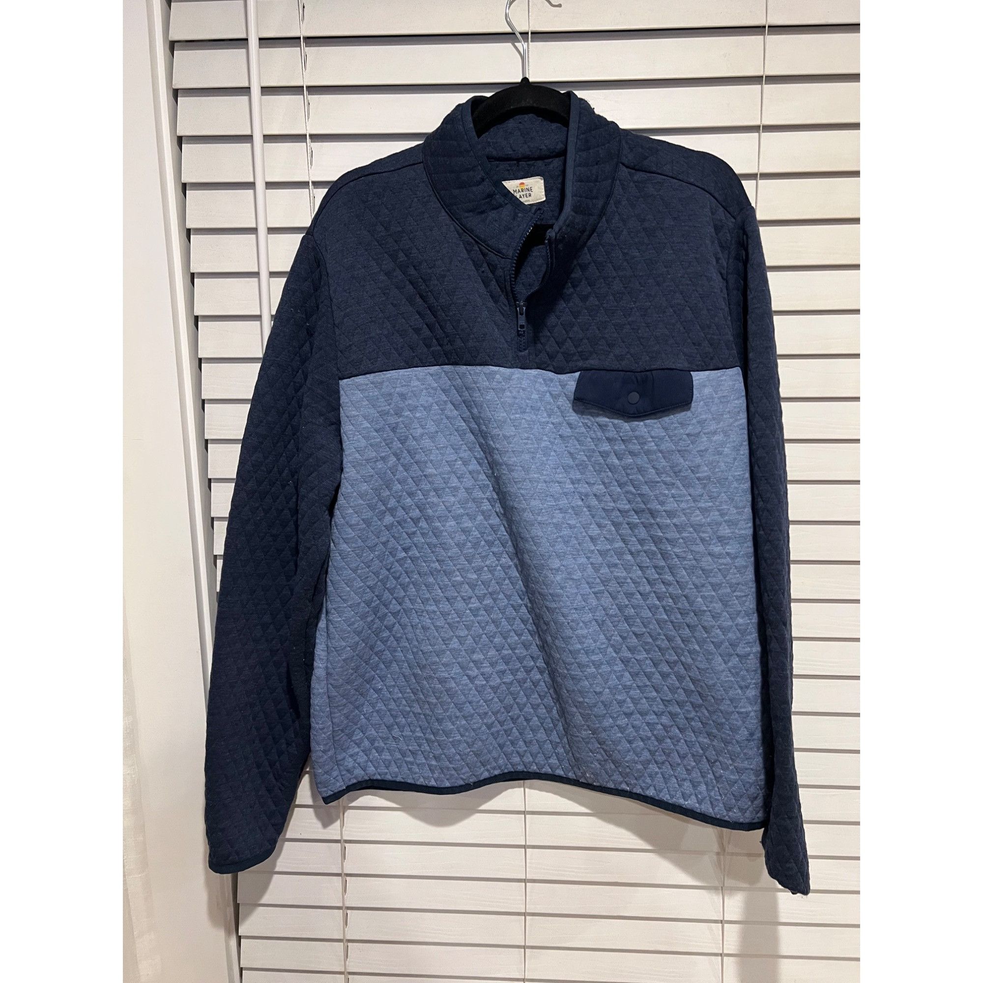 Marine Layer Marine Layer Quilted Pullover - Size XL Size US XL / EU 56 / 4 - 1 Thumbnail