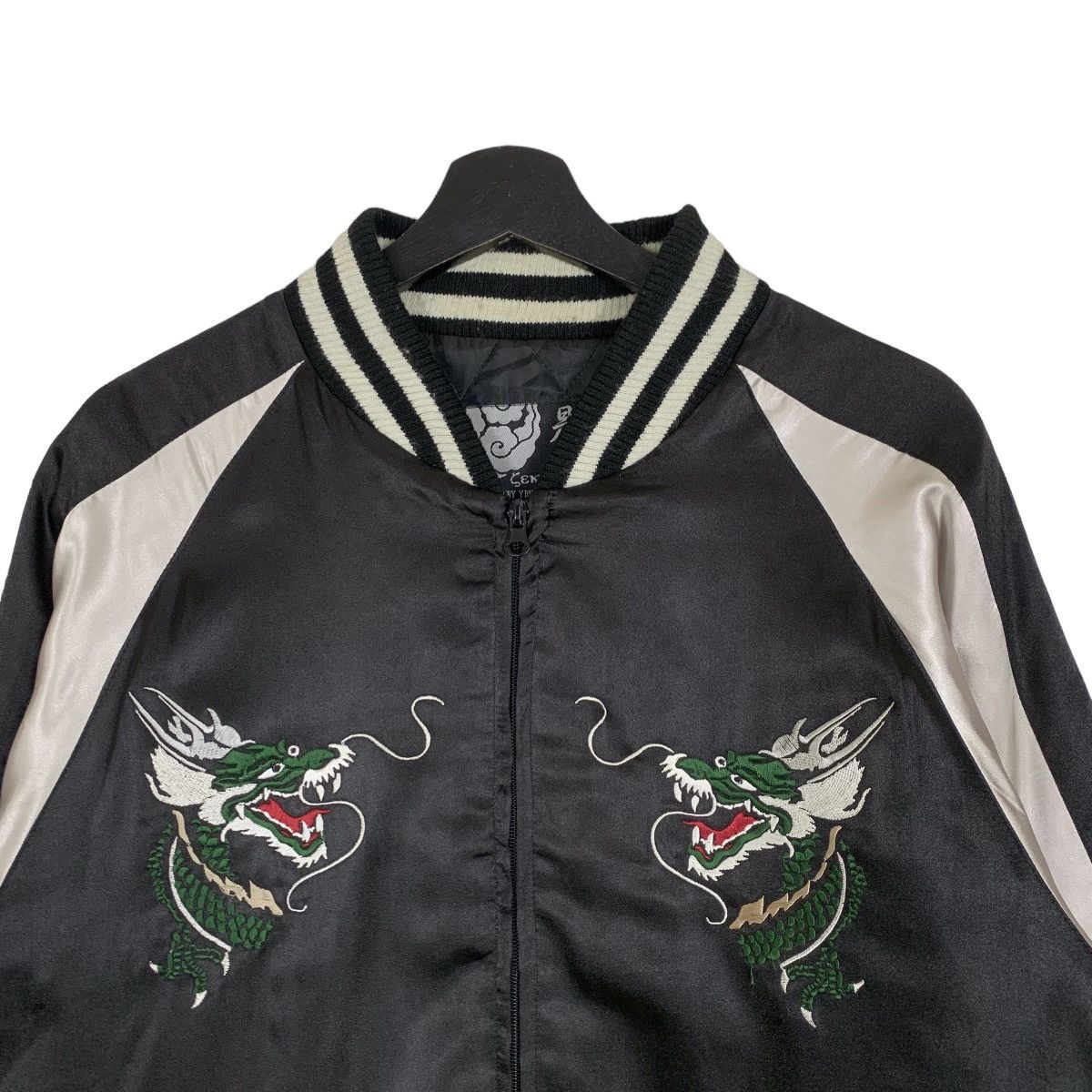 Japanese Brand Vintage Seku Japan Dragon Sukajan Souvenir Embroidery Jacket Size US M / EU 48-50 / 2 - 3 Thumbnail