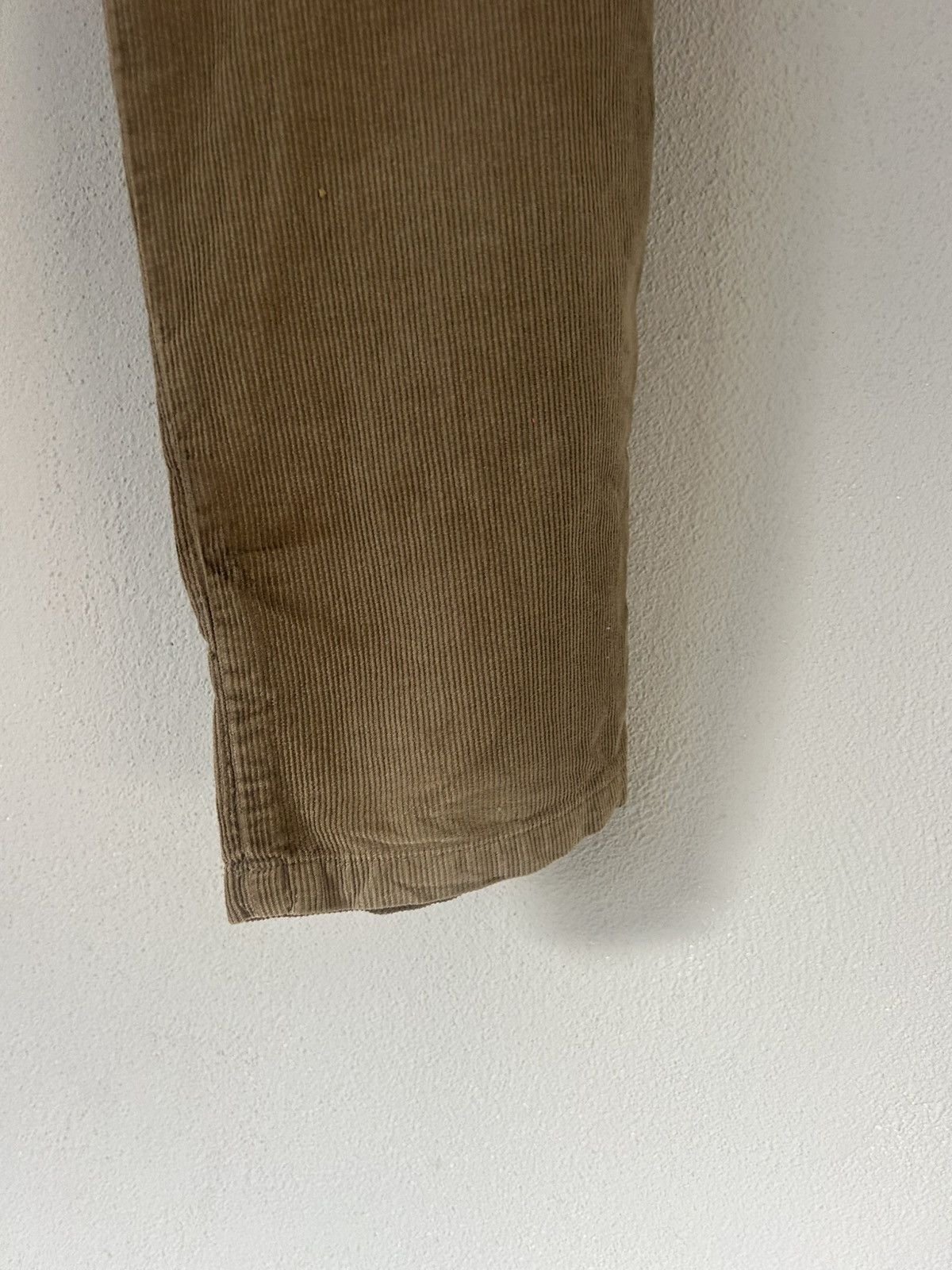 Dries Van Noten Dolce & Gabbana Brown Distressed Corduroy Pants Size US 33 - 15 Thumbnail