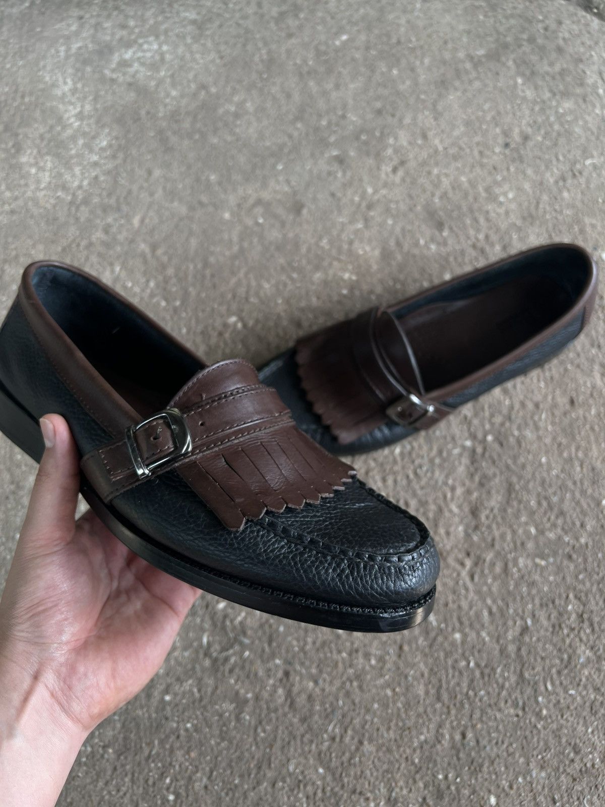 Bass Bass Black and Brown Loafers Size US 11 / EU 44 - 3 Thumbnail