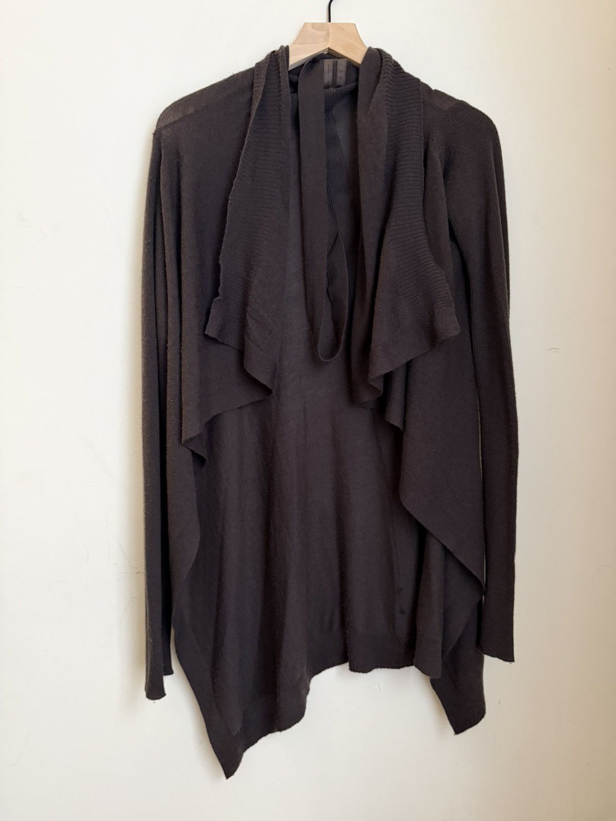 Rick Owens Rick Owens STAG FW 2008 Women’s Draped Cardigan Sweater Size M / US 6-8 / IT 42-44 - 1 Thumbnail