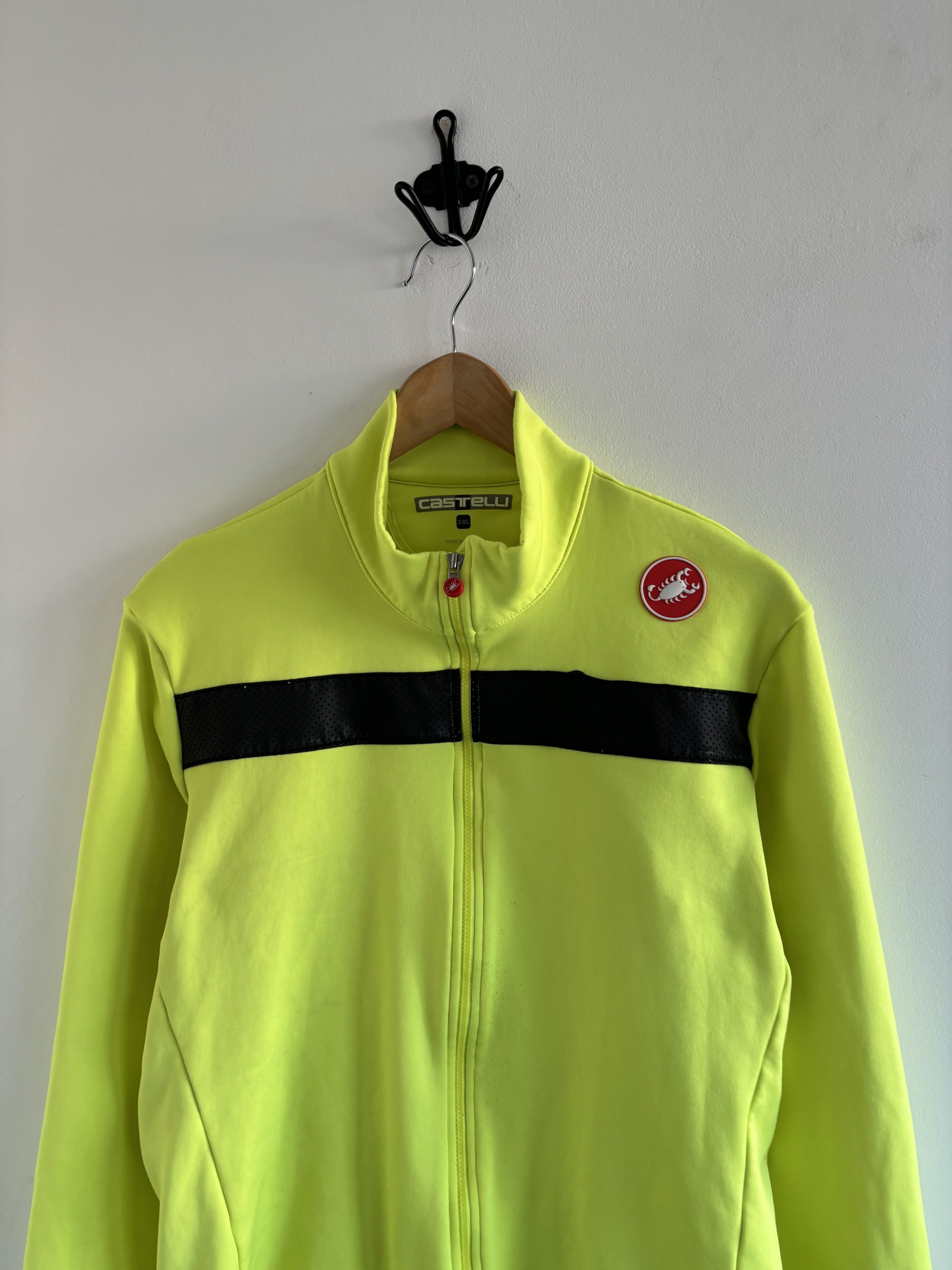 Gear for Sports Castelli Green Longsleeve Cycle Jersey Size US XXL / EU 58 / 5 - 1 Thumbnail