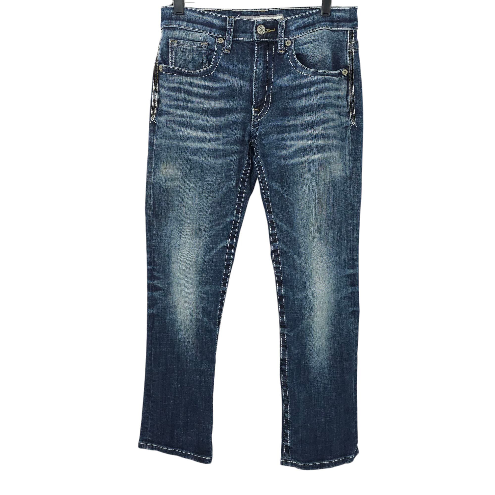 BKE BKE Jake Straight Leg Jean Mens Size 30Sx28.5" Stretch 5 Poc Size US 30 / EU 46 - 1 Thumbnail