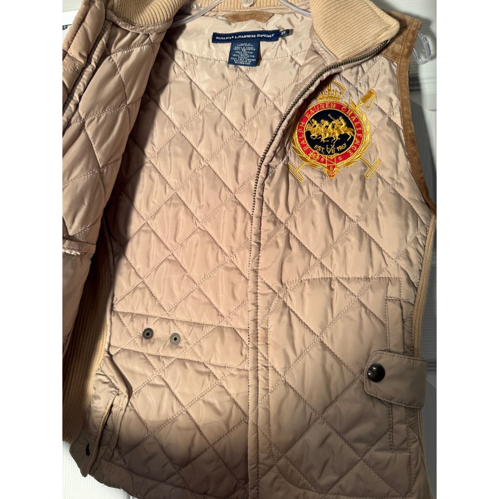 Ralph Lauren Ralph Lauren Sport Vest Country Riders Jockey Crest Sz XS Size XS / US 0-2 / IT 36-38 - 16 Thumbnail