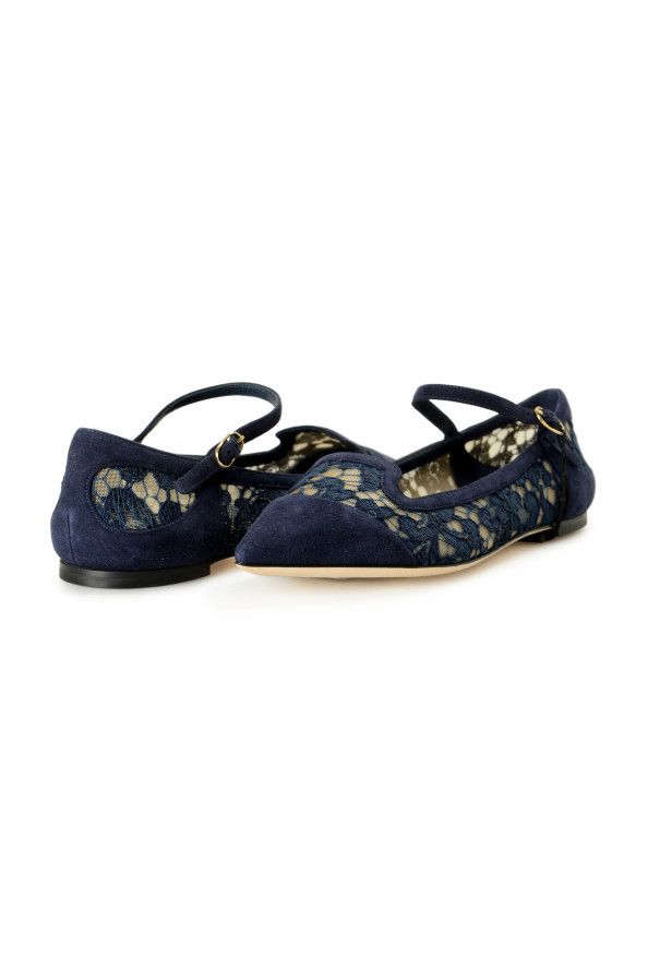 Dolce & Gabbana o1y0925 Loafers in Midnight Blue Size US 4 / IT 34 - 5 Thumbnail