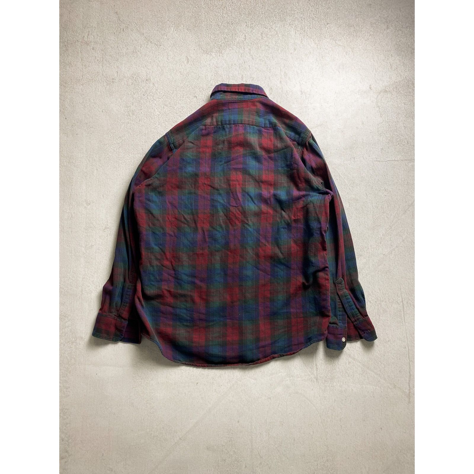 L.L. Bean Vintage 90s L.L. Bean Red Button-Down Shirt - Men's Medium Size US M / EU 48-50 / 2 - 2 Thumbnail
