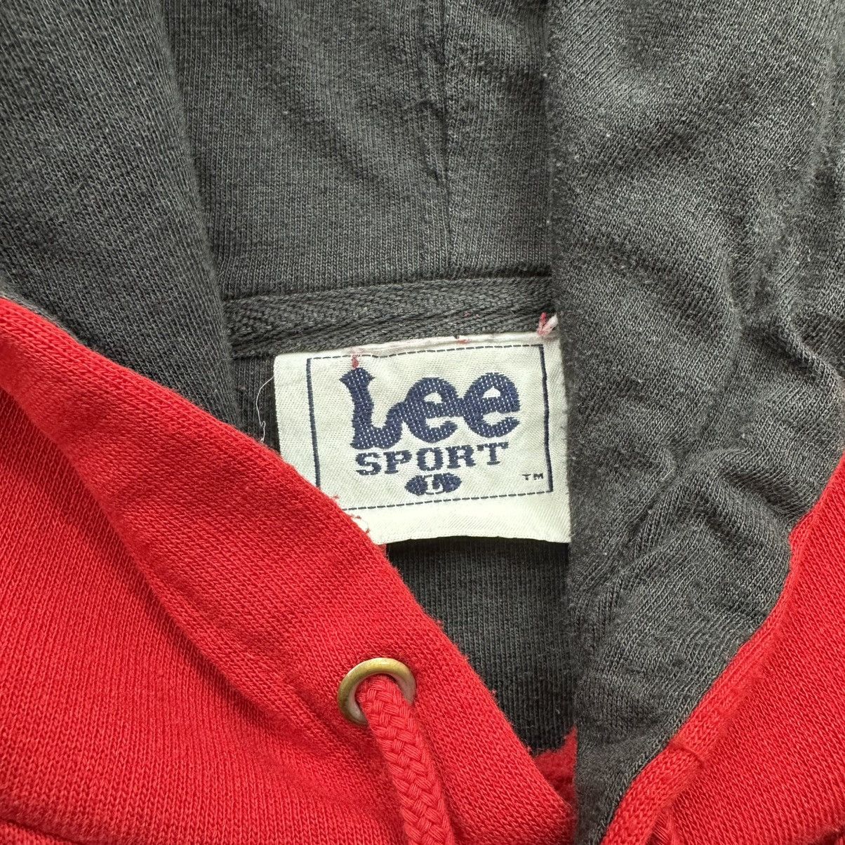 Lee Vintage 90s Ohio State Buckeyes Lee Sport Red Striped Hoodie Size US L / EU 52-54 / 3 - 8 Thumbnail