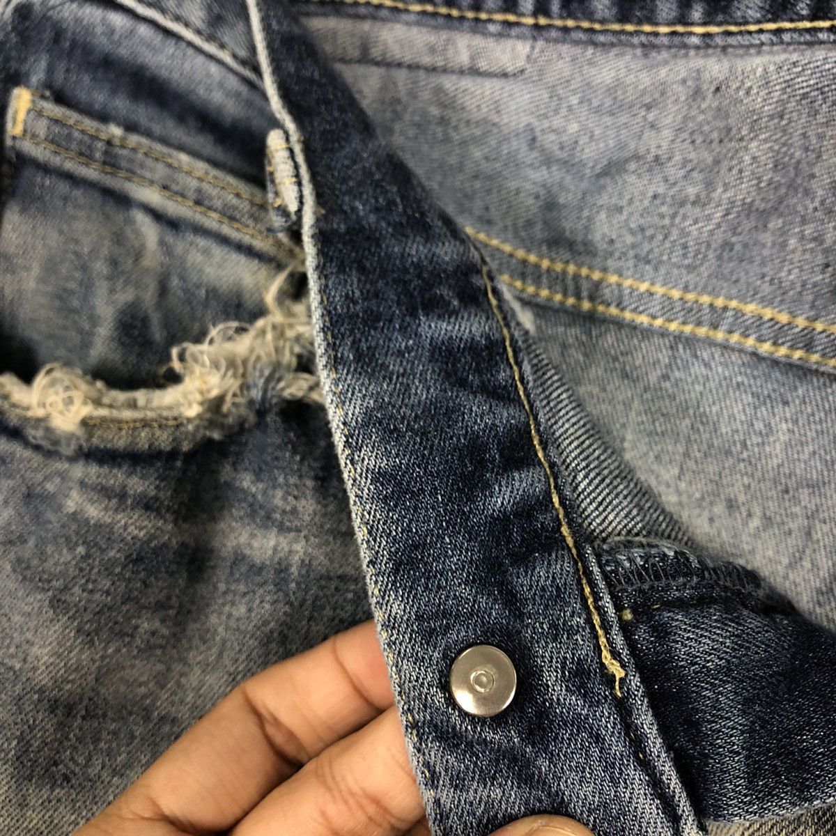 Hysteric Glamour 🔥Punk Design Distressed Tornado Mart Japan Made Size US 32 / EU 48 - 18 Thumbnail