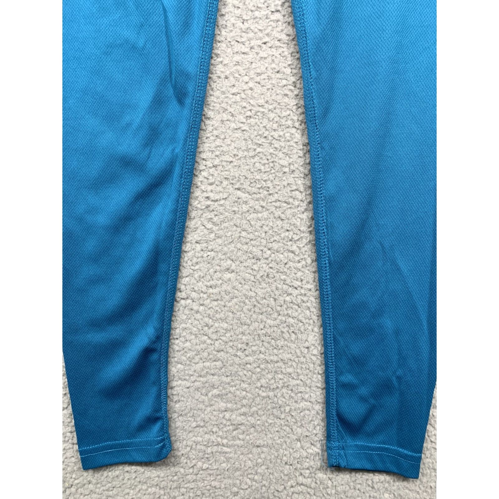 Vintage Xtek Leggings Skinny Activewear Running Jogging Polyester Blue Teal Size Small Women Regular Pul On Solid Pattern Compression Size 28" / US 6 / IT 42 - 3 Thumbnail