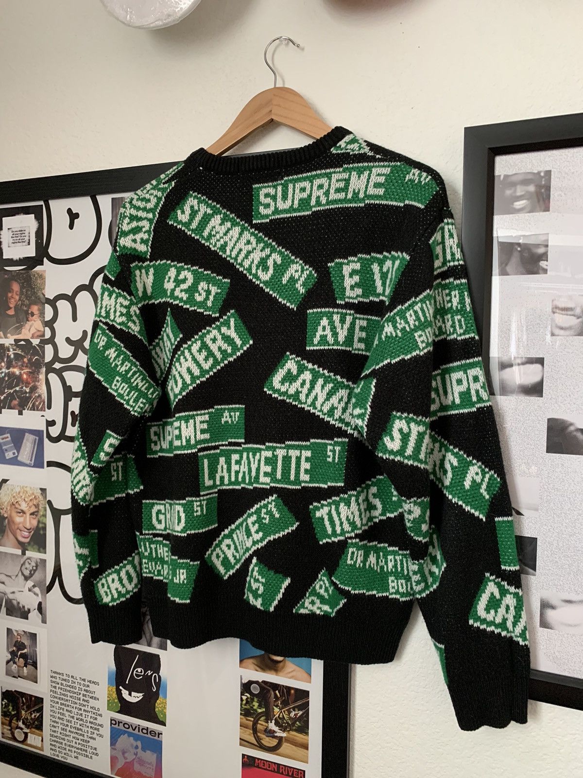 Supreme Supreme Street Signs Sweater Size US M / EU 48-50 / 2 - 2 Thumbnail