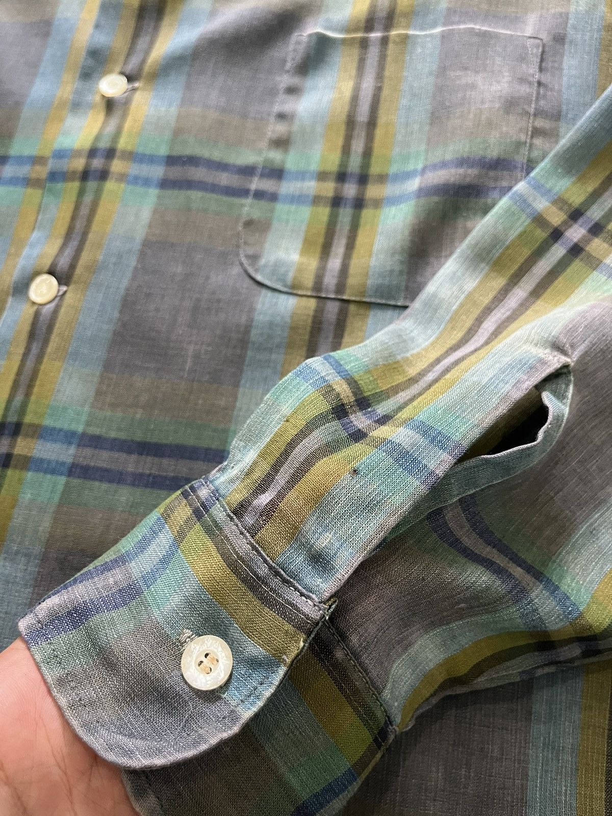 Vintage vintage 60's 70's towncraft by jc penney plaid shirt Size US M / EU 48-50 / 2 - 6 Thumbnail