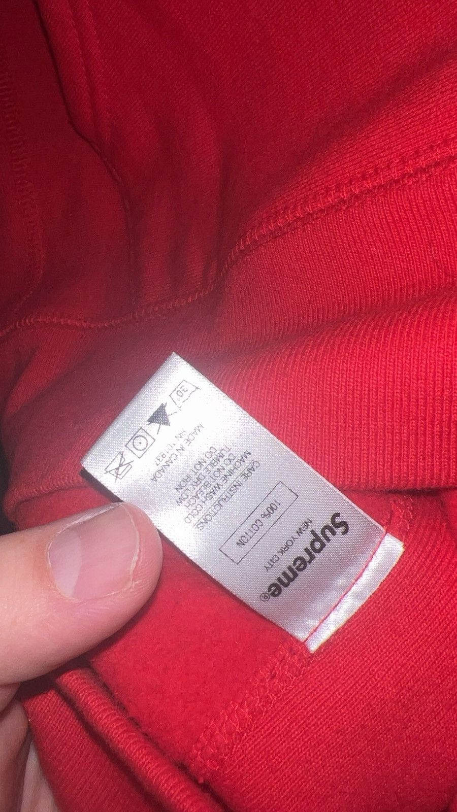 Supreme Supreme Bandana BL Red Size US XL / EU 56 / 4 - 9 Thumbnail
