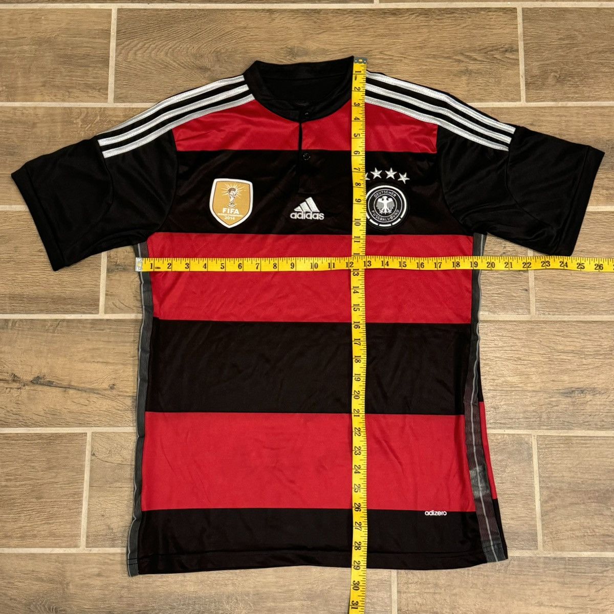 Adidas × Vintage Adidas Germany World Cup 2014/2015 Away FIFA Soccer Jersey Size US S / EU 44-46 / 1 - 11 Thumbnail