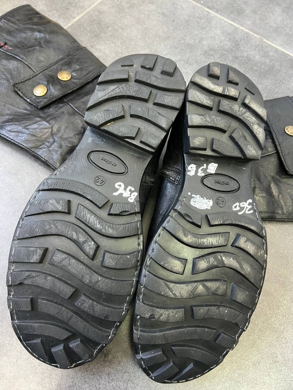 A.S.98 AS98 Scar Stitching Leather Boots Y2K Vintage Archive Opium Size US 9 / EU 42 - 11 Thumbnail