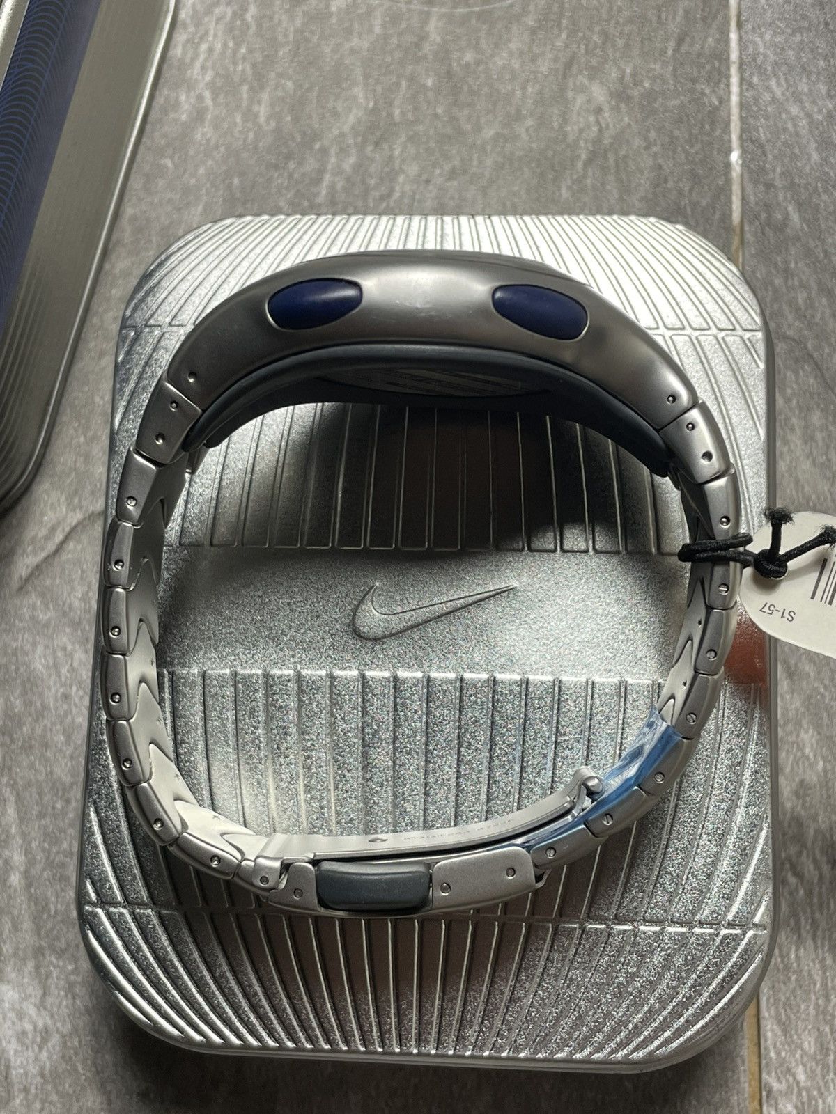 Nike Nike Triax 2001 Liner Digital Metal Watch Steel Y2k RARE Size ONE SIZE - 20 Thumbnail