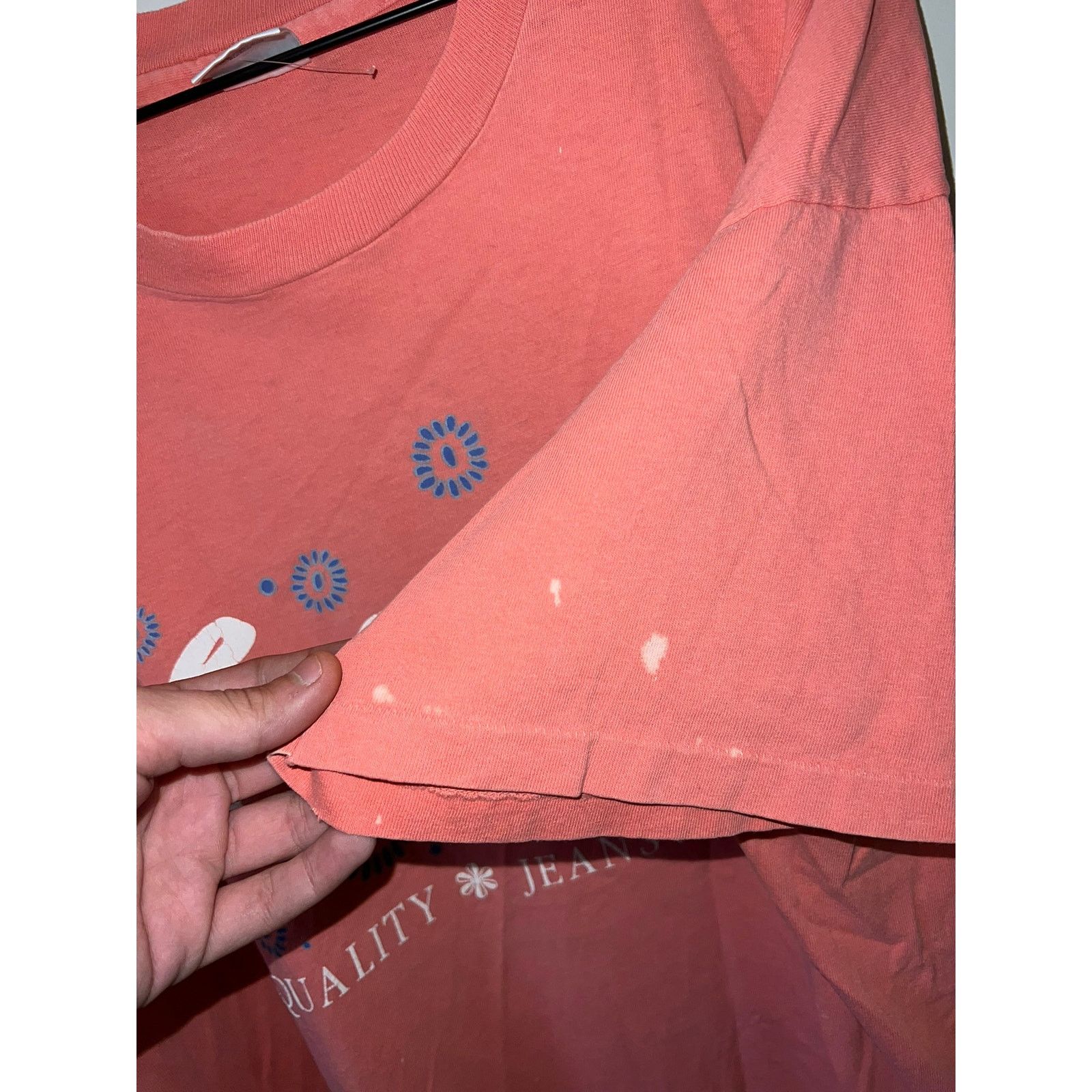 Vintage Vintage Enuf Jeanswear Shirt Quality Pink Tee 90s VTG XL Size US XL / EU 56 / 4 - 6 Thumbnail